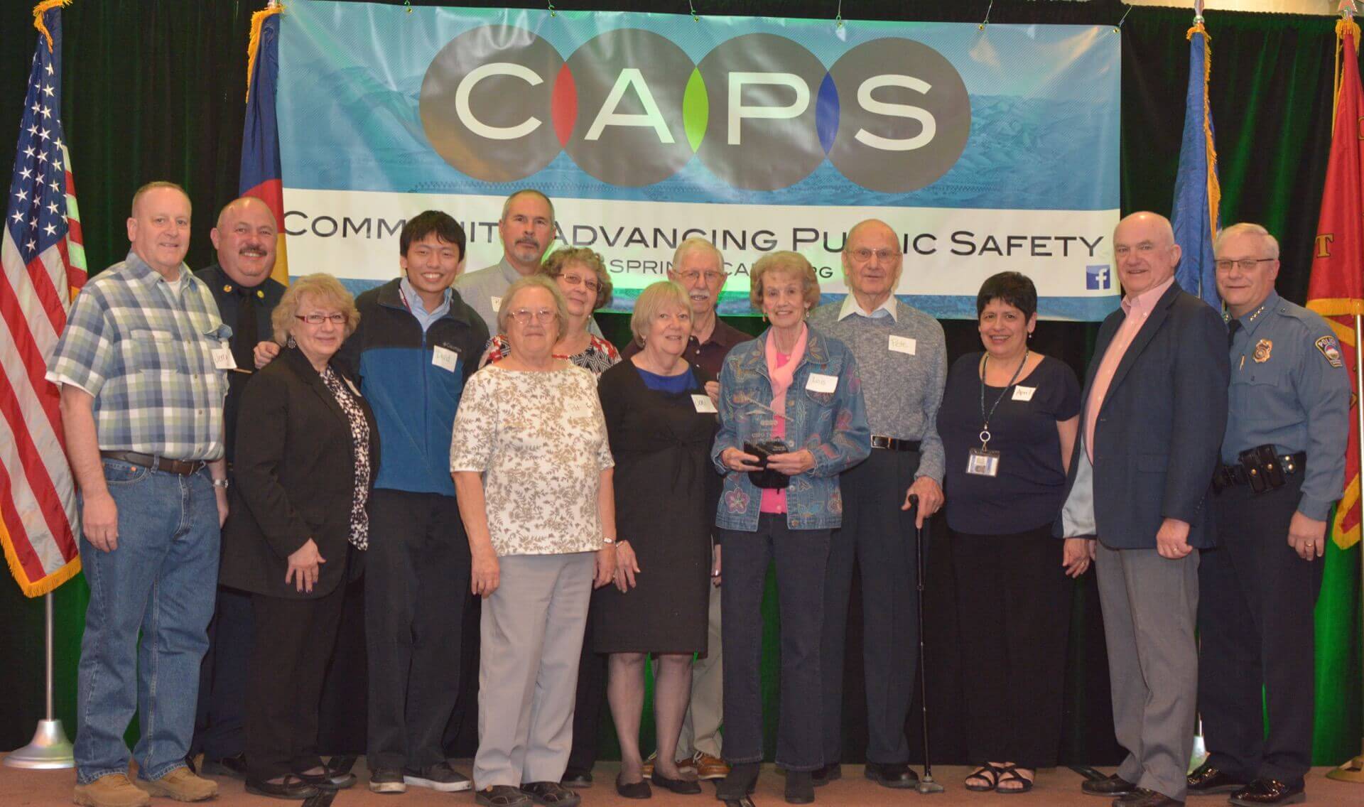CAPS Volunteer Awards Recipients Colorado Springs CAPS